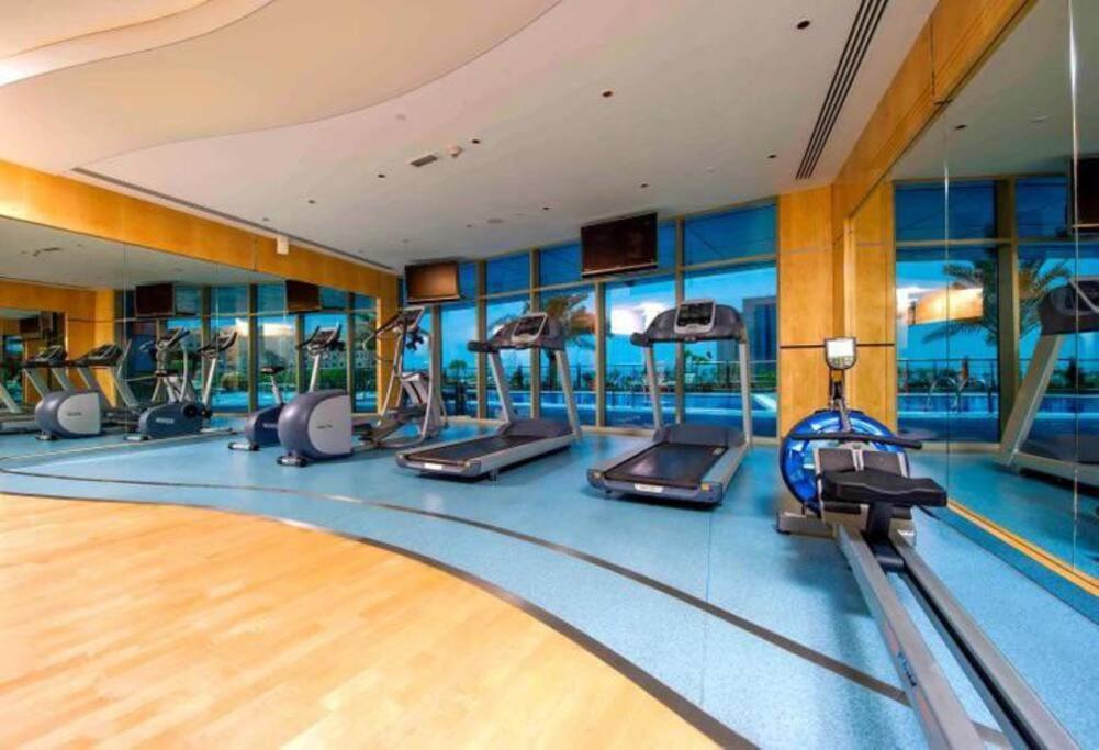 1 Bed Apartment With Sea View, Pool, Gym & Free Parking In Dubai Marina Exteriér fotografie